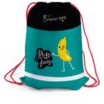 Мешок для обуви 1 отделение, Berlingo Run for fun 46х36см, сеточка, светоот.лента