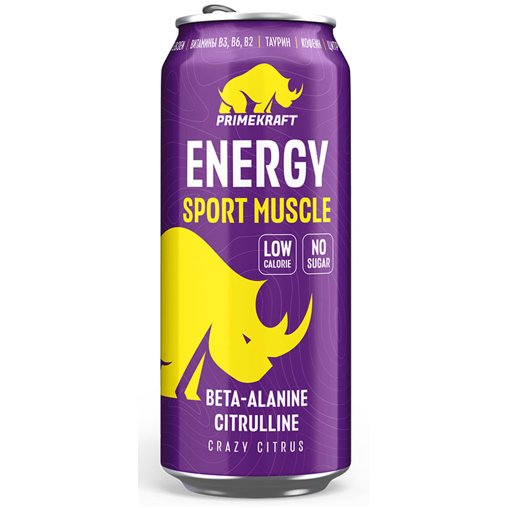 Prime Kraft Energy Sport Muscle Энергетический напиток (500 мл.)