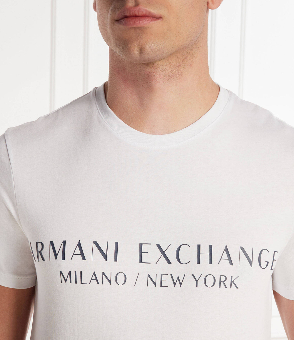 футболка Armani Exchange - белый(8NZT72 Z8H4Z)
