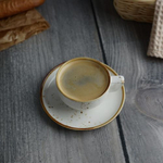 Кофейная пара 110 мл, фарфор,серия "Элеганс" "The Sun" P.L.