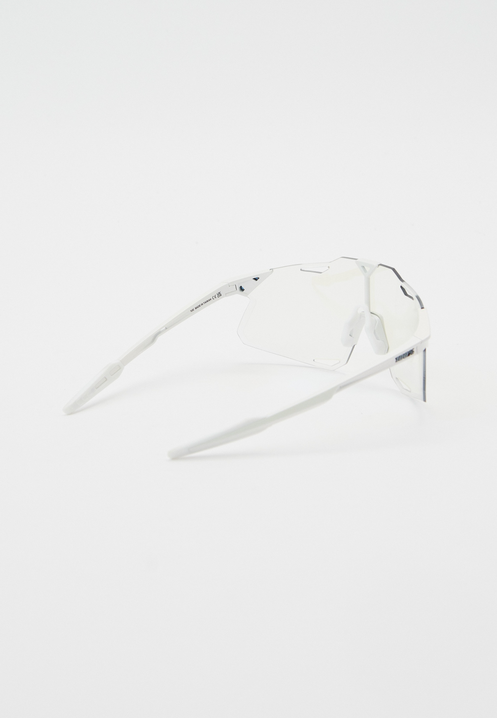 Спортивные очки 100% HYPERCRAFT LE Bastille- Pearl White Glitter - Blue Mirror Photochromic Lens