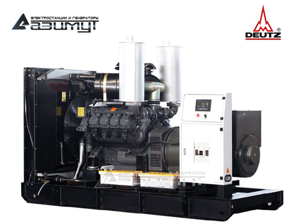 Дизельный генератор Азимут АД-450С-Т400-2РМ6C Deutz с автозапуском