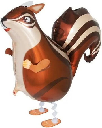 Шар 3D (29''/74 см) Ходячая Фигура, Бурундук