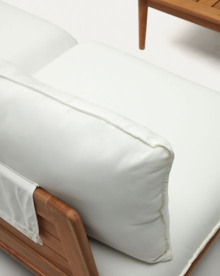 Portitxol Комплект из модульного углового дивана и журнального столика из массива тика La Forma Испания