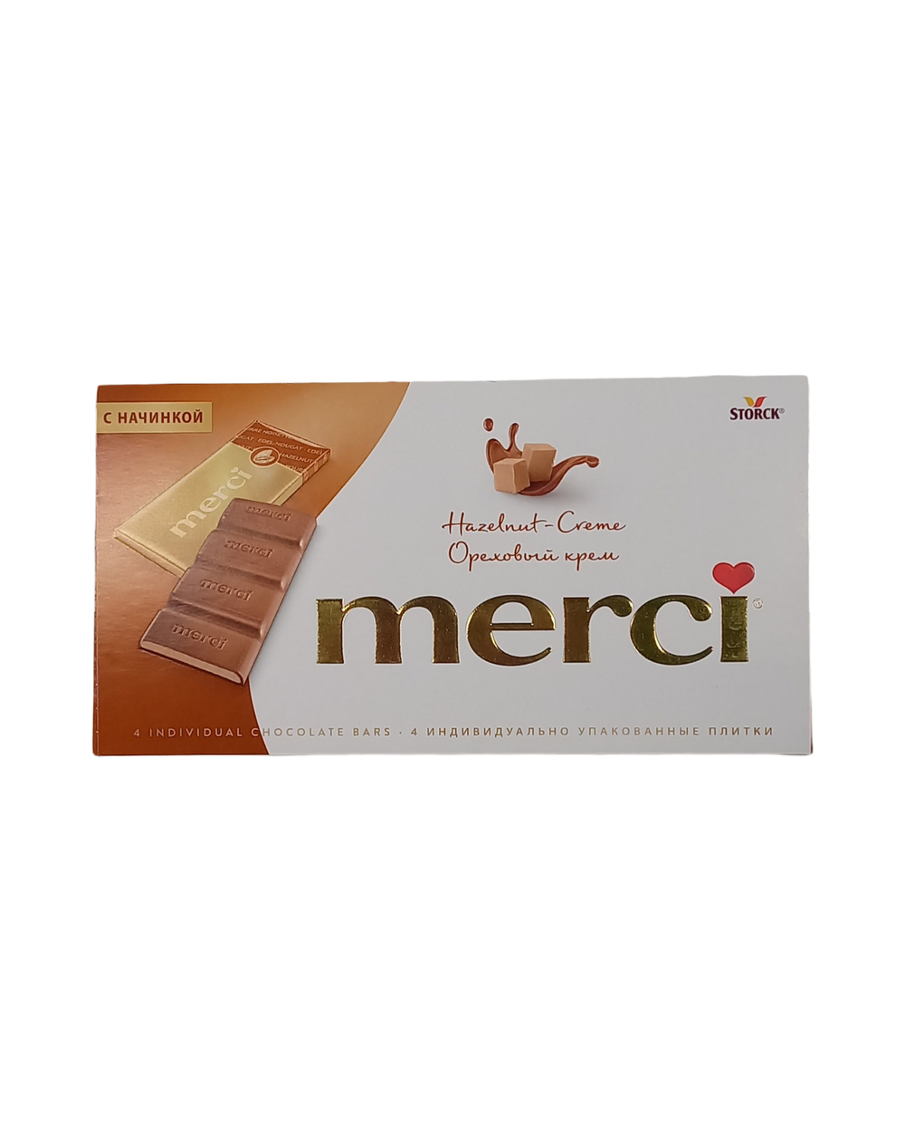 Набор конфет "Мерси" Ореховый крем 112г