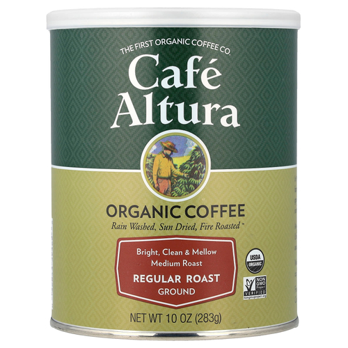 Cafe Altura, органический кофе, молотый, обычной обжарки, 283 г (10 унций)