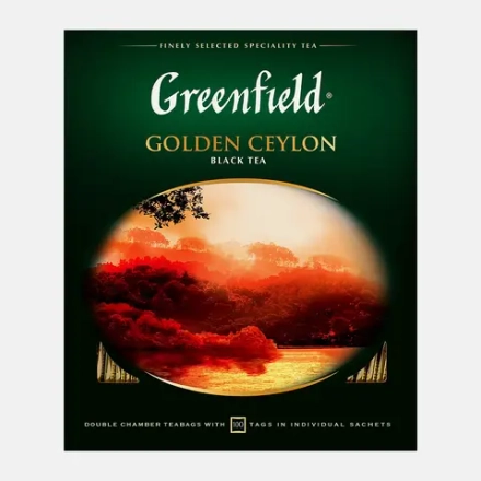 Чай черный Greenfield Golden Ceylon 100пак