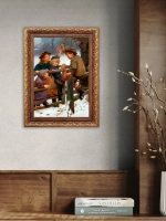 Картина на стену интерьерная на холсте "Дети"