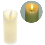 Сувенир с подсветкой «Свеча восковая - Искра» 5,3*12,5 см - облита воском (работает от батареек 2 АА)