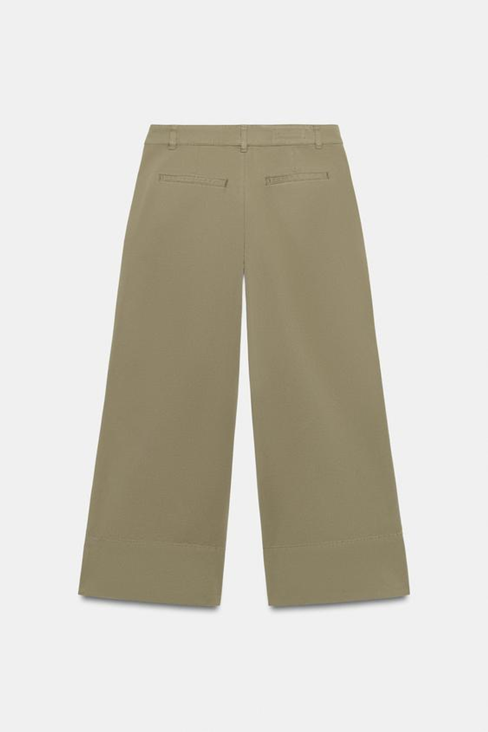 ZARA ДЖИНСОВЫЕ КЮЛОТЫ Z1975, ХАКИ