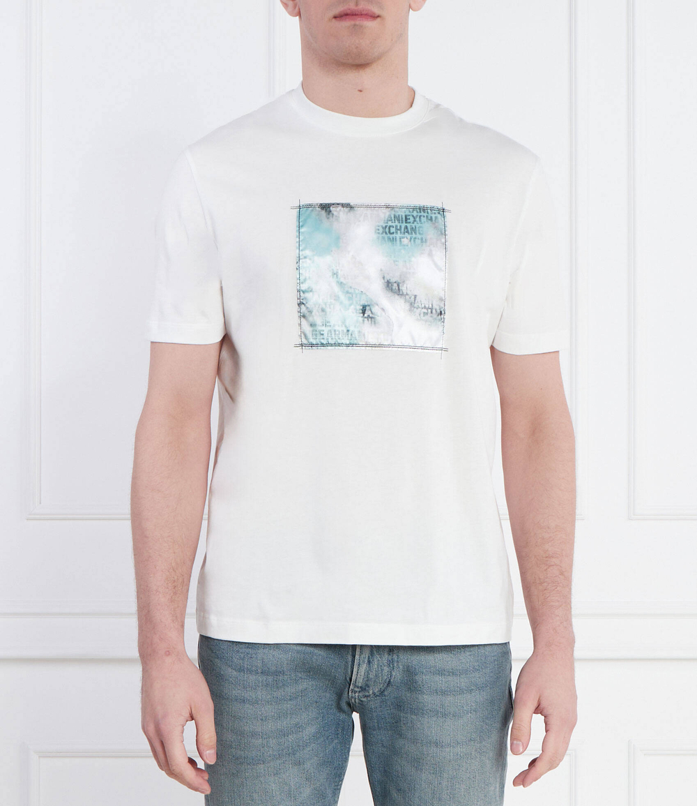 Футболка Armani Exchange - белый(3DZTLB ZJ9JZ)