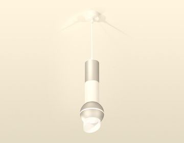 Комплект подвесного светильника с дополнительной подсветкой GU5.3/LED 3W 4200K XP1103010 SSL/SWH/FR серебро песок/белый песок/белый матовый (A2301, C6324, A2060х2, C6322, C1103, N7175) DIY System Complects Ambrella