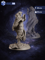 Охотница Чёрной Луны миниатюры для настольных игр РНИ, ДнД