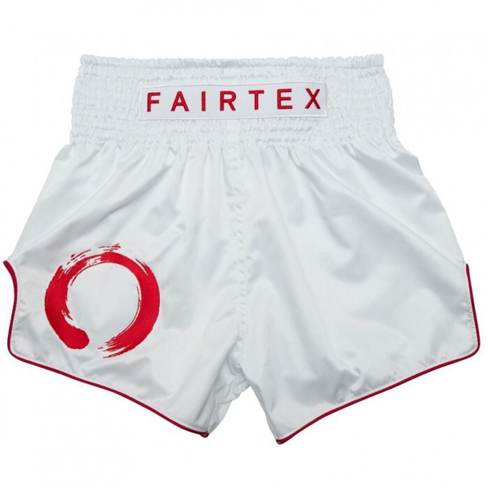Шорты Fairtex Muay Thai Shorts Enso BS1918 White