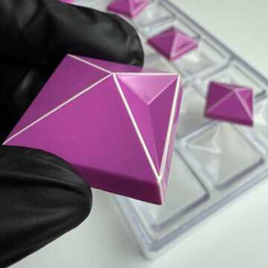 99 | Форма для шоколадных конфет "Геометрия" (275*135мм)