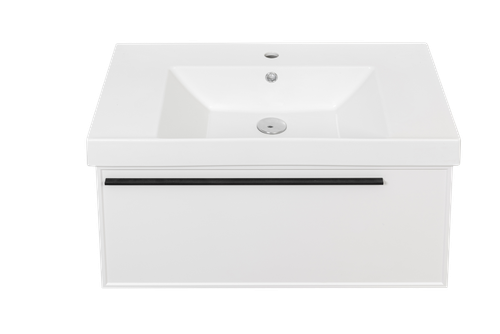 Тумба с раковиной La Fenice Elba Bianca 80 см FNC-01-ELB-B-80 белая матовая