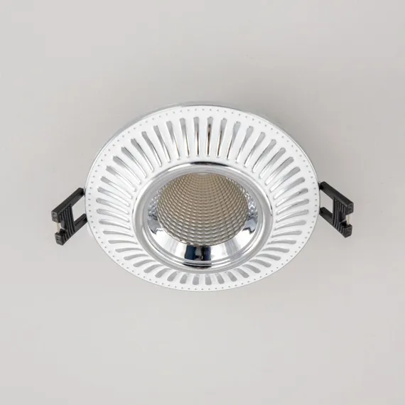 CLD042NW1 Дзета Белый+Хром Св-к Встр. 7W*3500K