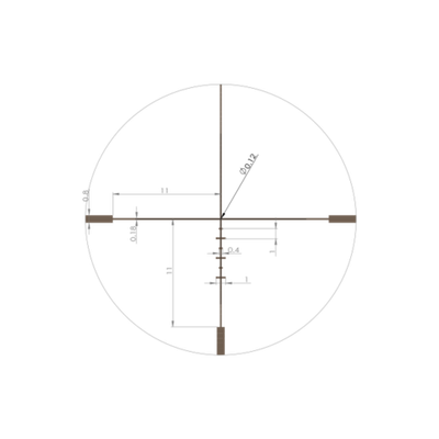 Прицел Artelv CRS Fiber 1-6x24 SFP AMF2-6X (ASCF1624S)