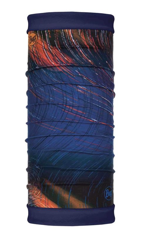 Шарф-труба с флисом двухсторонний Buff Polar Reversible Ionosphere Night Blue Фото 1