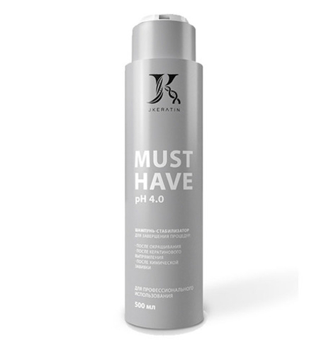 Шампунь стабилизатор JKeratin Must Have pH 4.0 для завершения процедур