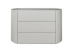 Комод Lagom 3 ящика ширина 120 см (серо-бежевый)