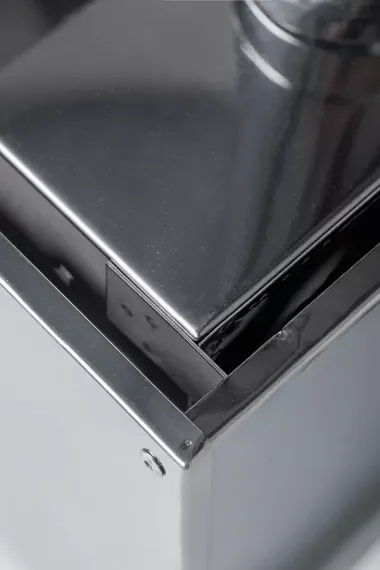 Печь камин ИНВЕНТ малая нерж 0,8мм со стационарными экранами + короб для камней в сумке 37591