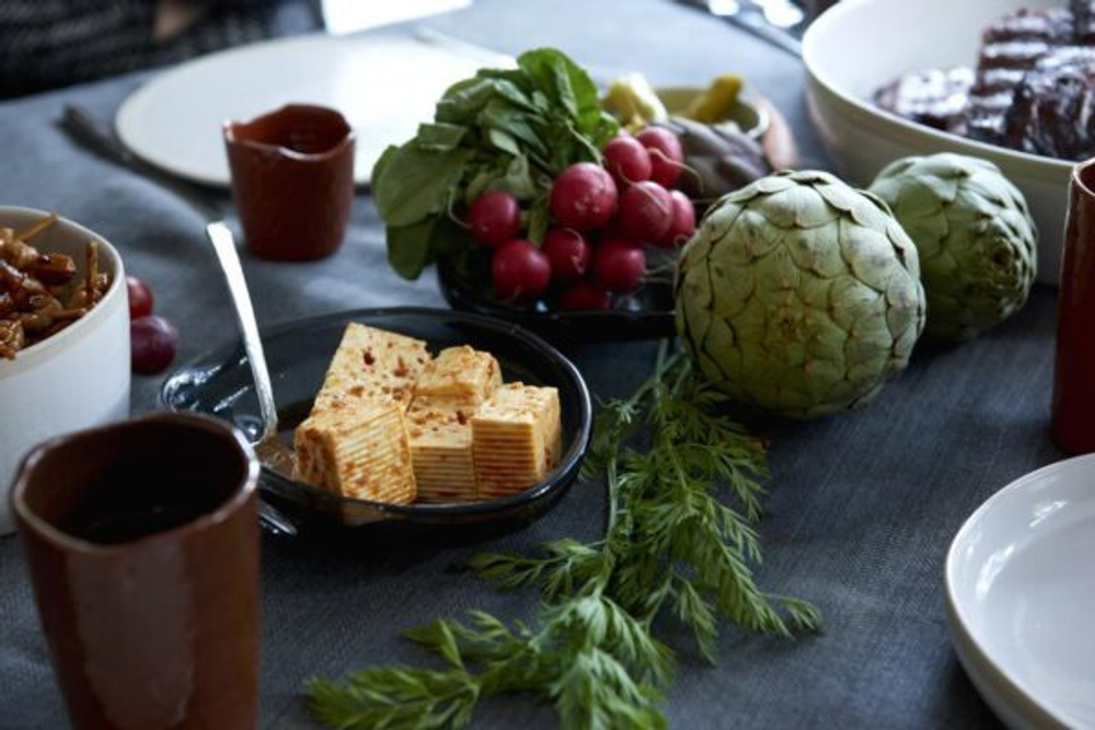 Миска Helena SEMPRE стекло/grey/matt 280х280х90h