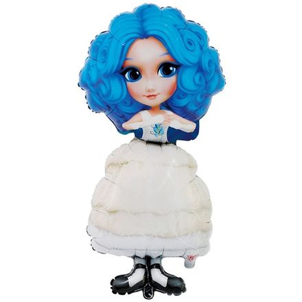 Фигурный шар "Мальвина"