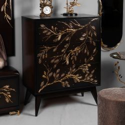 Комод Oliva Branch (Олива Бранч) с 3 ящиками Каштан Амбер