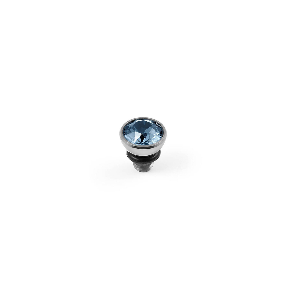 Шарм Qudo Bottone Light Sapphire 5 мм 630093 BL/S