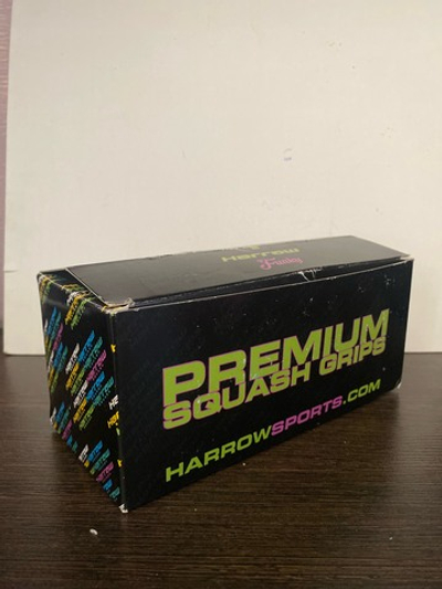 Harrow Squash Grip Black Pack Box x24