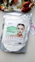 Альгинатная маска для лица с экстрактом алоэ  Lindsay Aloe Modeling Mask, 240 гр.