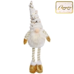 Сувенир новогодний «Лесовичок - Веселье» 47*9 см, Золото (с подсветкой)