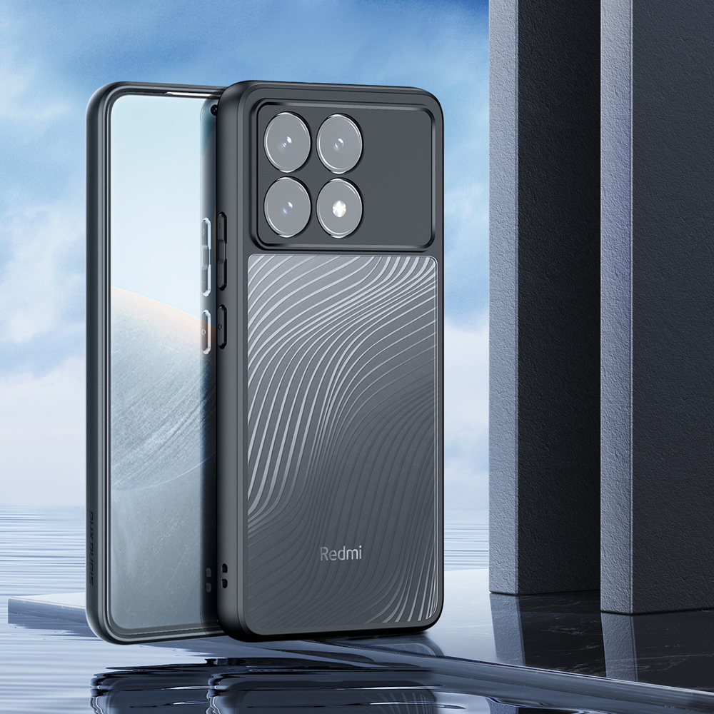 Тонкий чехол с мягкими рамками от Dux Ducis для смартфона Xiaomi Poco F6 Pro, серия Aimo Series Case