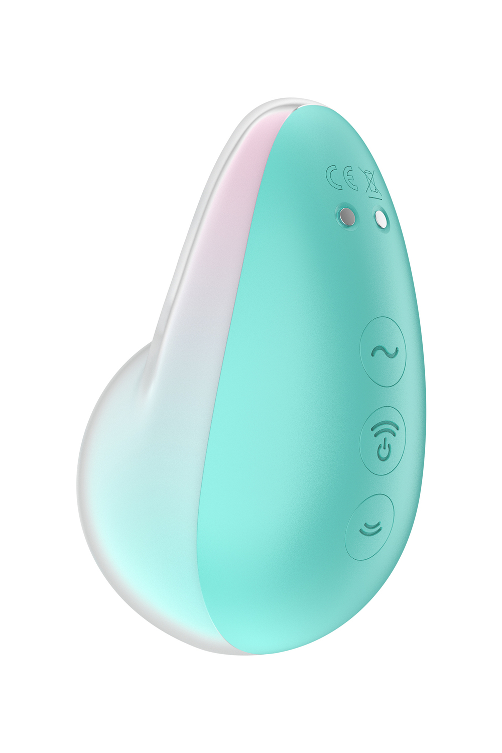 Вакуумный стимулятор клитора Satisfyer Pixie Dust, силикон, зеленый