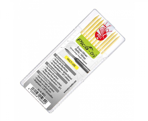 PICA-MARKER 4032 К-т грифелей для карандаша Pica-Dry MULTI-USE (10 шт, желтые)