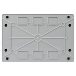 Корпус пластиковый навесной ЭРА COMFORT ЩРН-П-12 IP41 прозрачная крышка белый