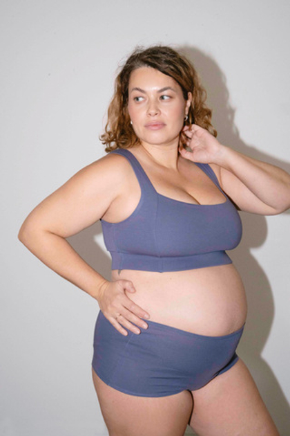 Бралетт №23 с квадратным вырезом и закрытой спиной | + цвета