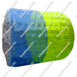 Аттракцион Водный роллер ПВХ «Краски лета» 2*1,8*1,8 м