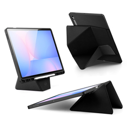 Складной чехол книжка от Dux Ducis для Samsung Galaxy Tab S10 FE+, серия Vers Series Case, с магнитным держателем Pencil и и функцией автоматического перехода в спящий режим