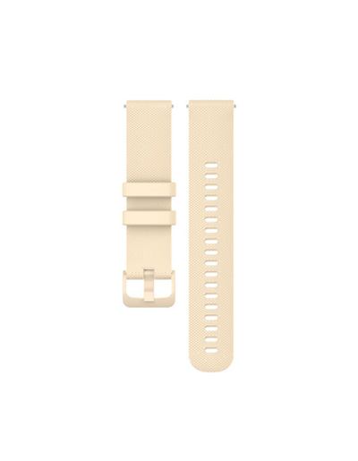 Ремешок 20 мм для Garmin Forerunner 55/245/645, Venu, Venu Sq, Venu 2 Plus, Vivoactive 3, Vivomove, Vivomove быстросъемный (Quick Release) Кремовый
