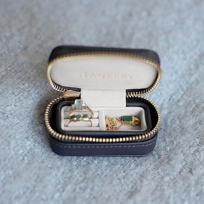 Органайзер для украшений дорожный Stackers Petite Travel Box (Navy)