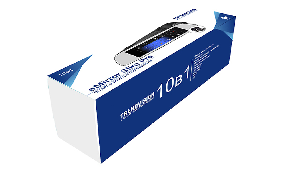 Видеорегистратор TrendVision aMirror Slim PRO