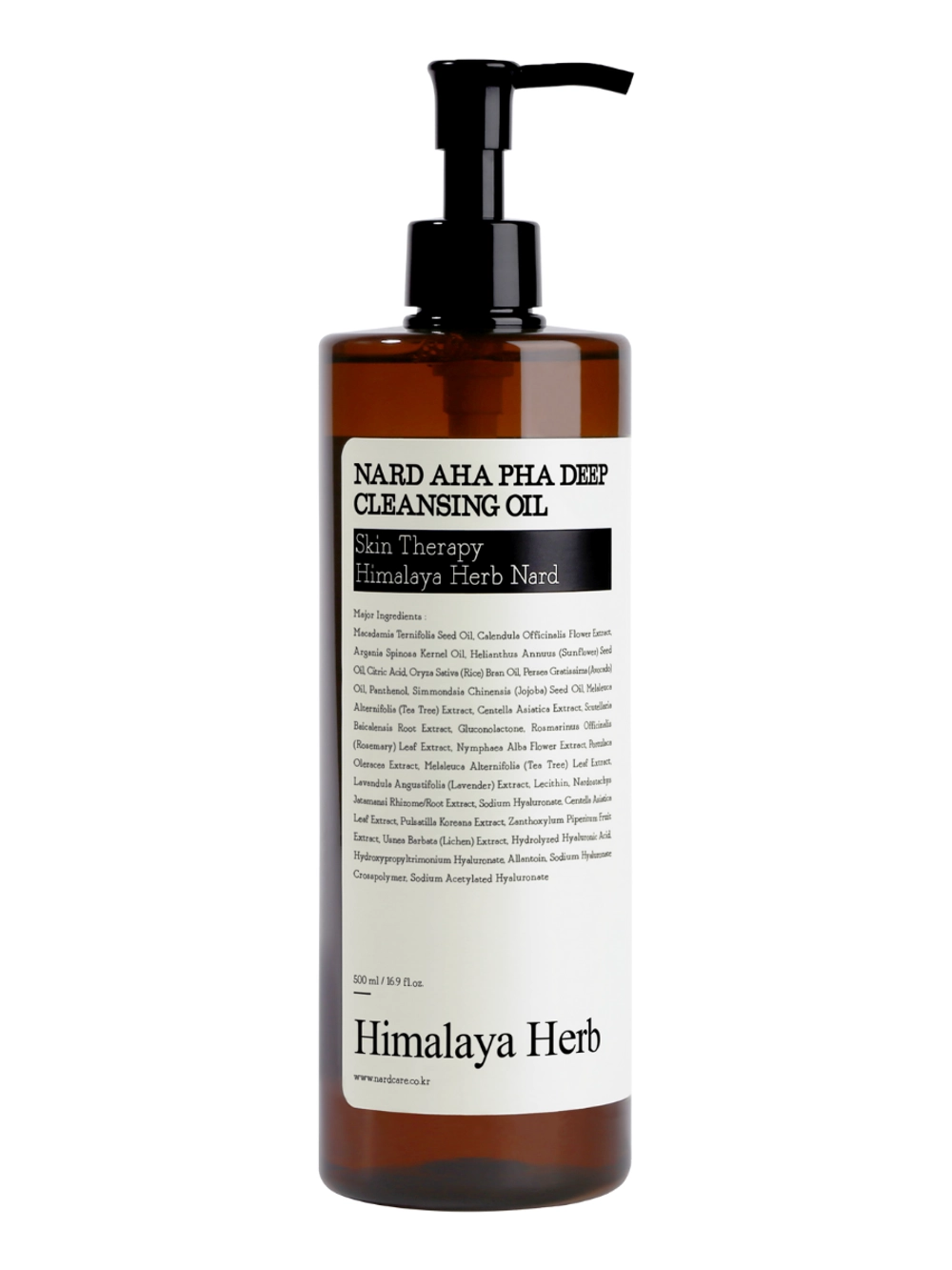 BOUQUET GARNI NARD - МАСЛО ДЛЯ ЛИЦА ОЧИЩАЮЩЕЕ С AHA PHA КИСЛОТАМИ AHA PHA DEEP CLEANSING OIL, 500 МЛ