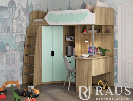 Детская мебель 3Д Эксклюзив Композиция 4