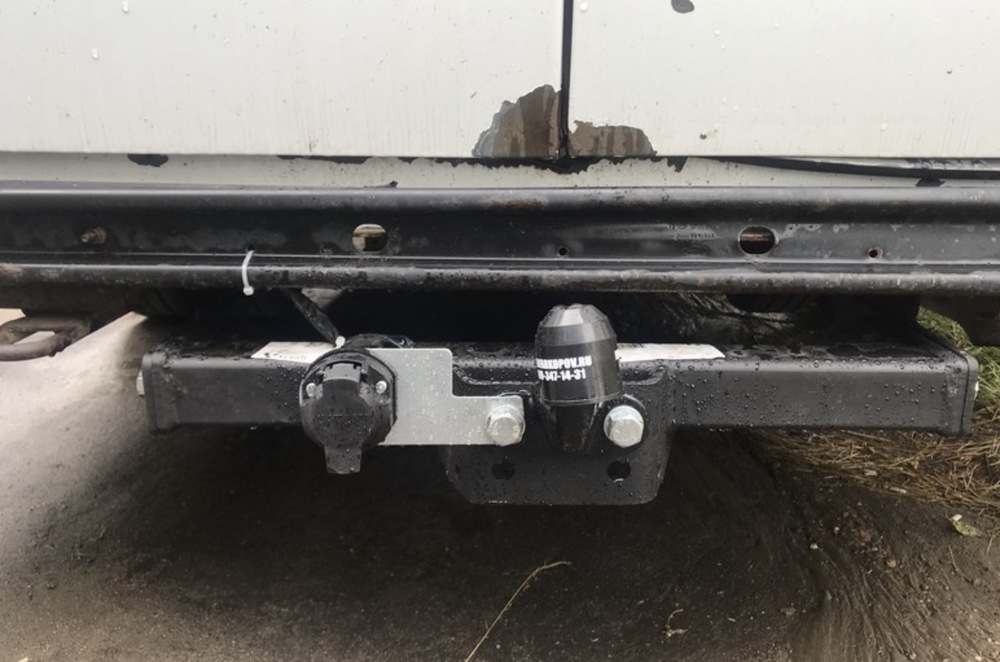 Фаркоп для Ford Transit фургон 2000-2014 Тип шара: F. Нагрузки: 2000/100 кг, FD 26