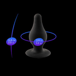 Анальный плаг черный MODEL 2 от SILEXD (XS: 6,4*2,5 см.)