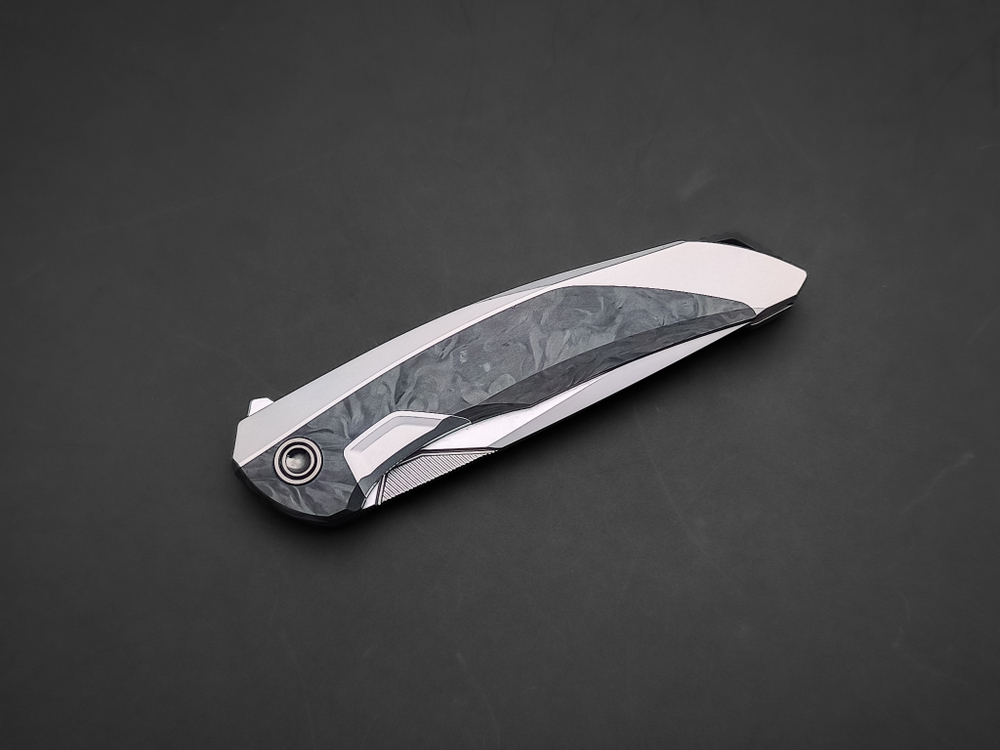 Складной нож DUKE [Tmax Beadblast Black Carbon]