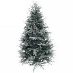 Ёлка «Искристая» 180 см, литой ПВХ с белым напылением (705 веток) (SP1908A-180)