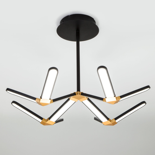 Потолочный светильник 90147/4 черный / золото